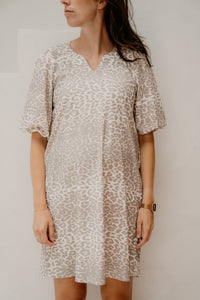 Vivé traveldress leopard - Bij Keesje - Bij Keesje - Jurk