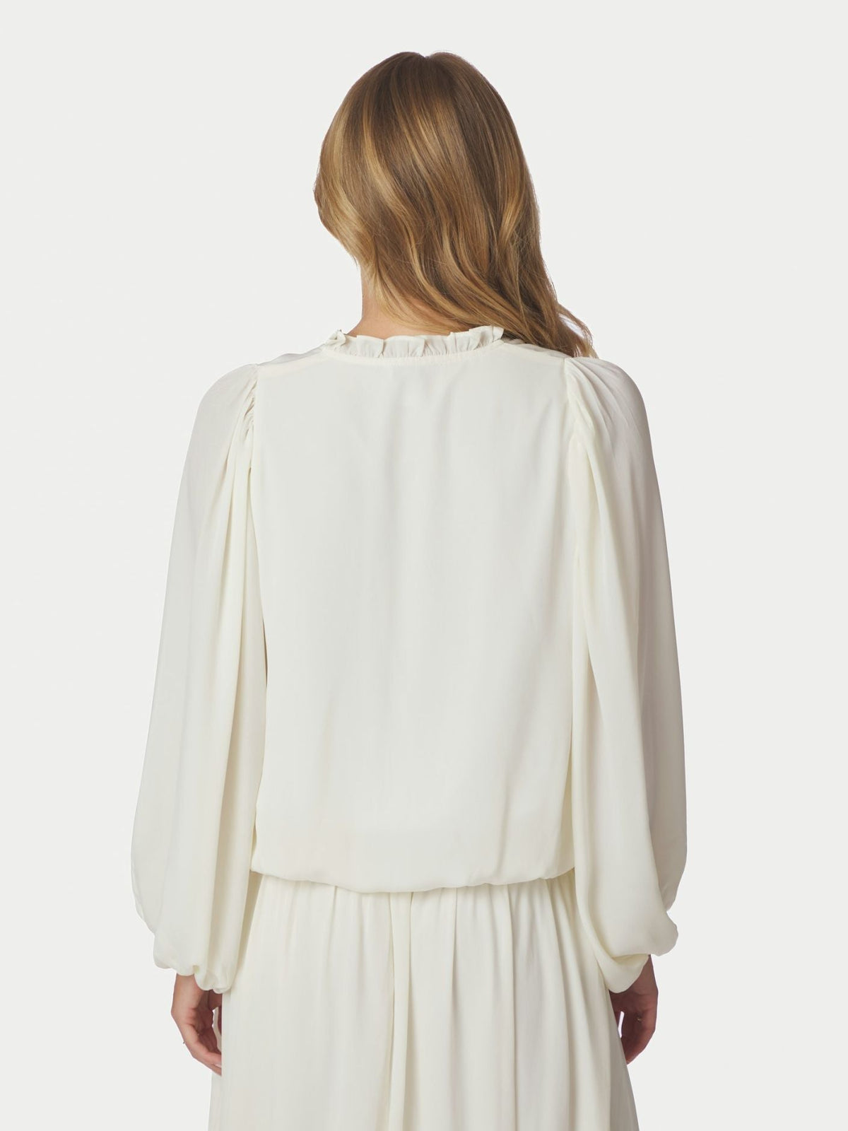 Vivette Woven Blouse Off White - Bij Keesje - Neo Noir - Blouse