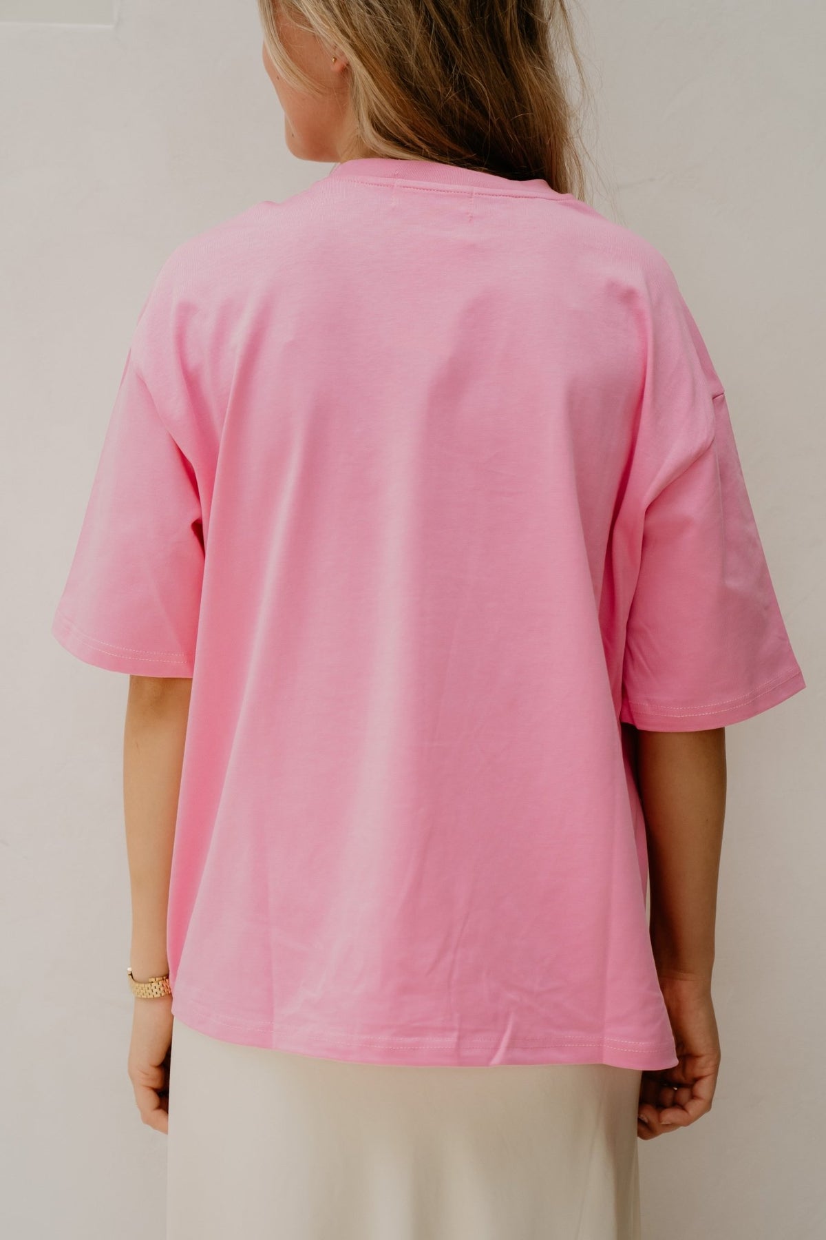 Vonne print shirt pink - Bij Keesje - Bij Keesje - shirt