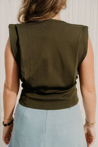 Wanda Top Green - Bij Keesje - Bij Keesje - Top