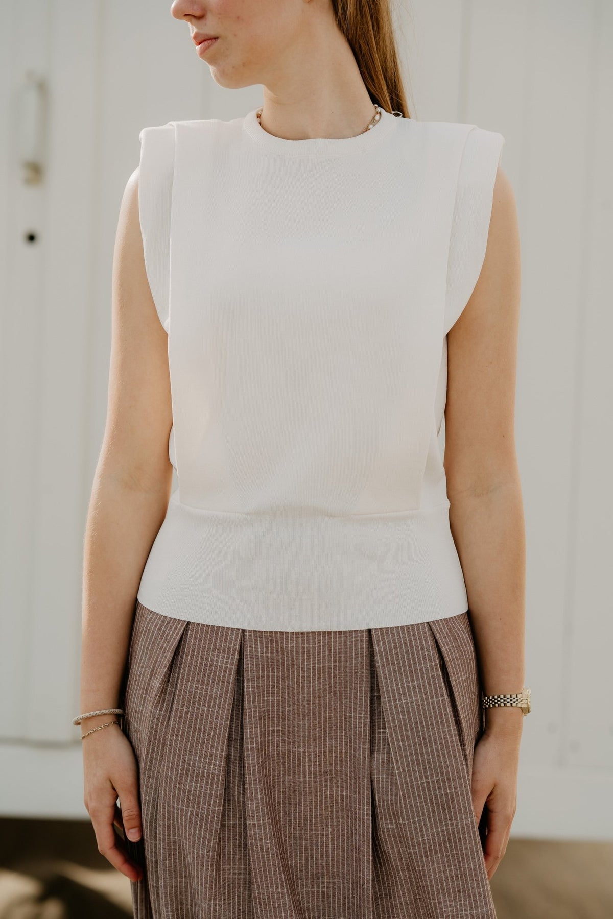 Wanda Top White - Bij Keesje - Bij Keesje - Top
