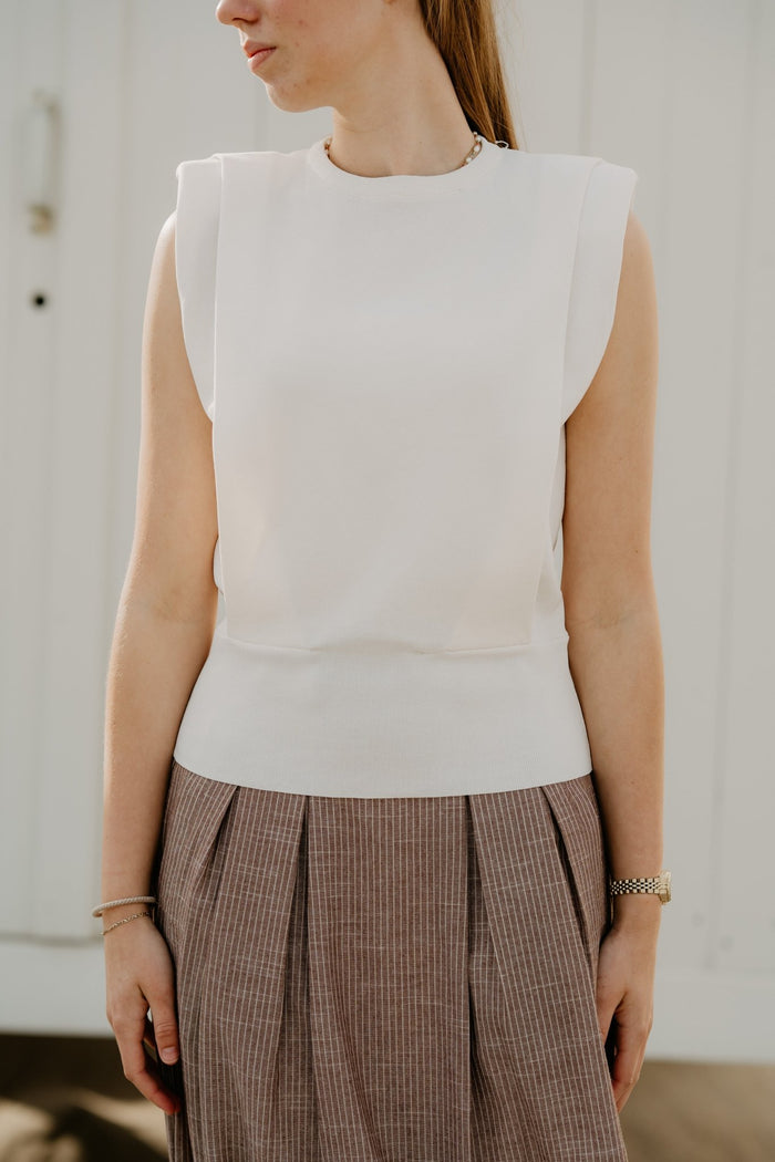 Wanda Top White - Bij Keesje - Bij Keesje - Top