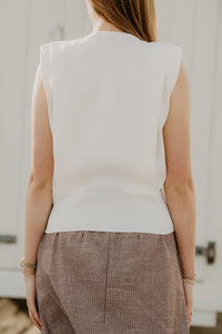 Wanda Top White - Bij Keesje - Bij Keesje - Top