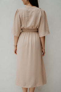 Warja Dress Beige - Bij Keesje - Bij Keesje - Jurk