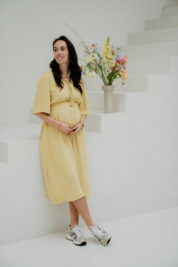 Warja Dress Green - Bij Keesje - Bij Keesje - Jurk