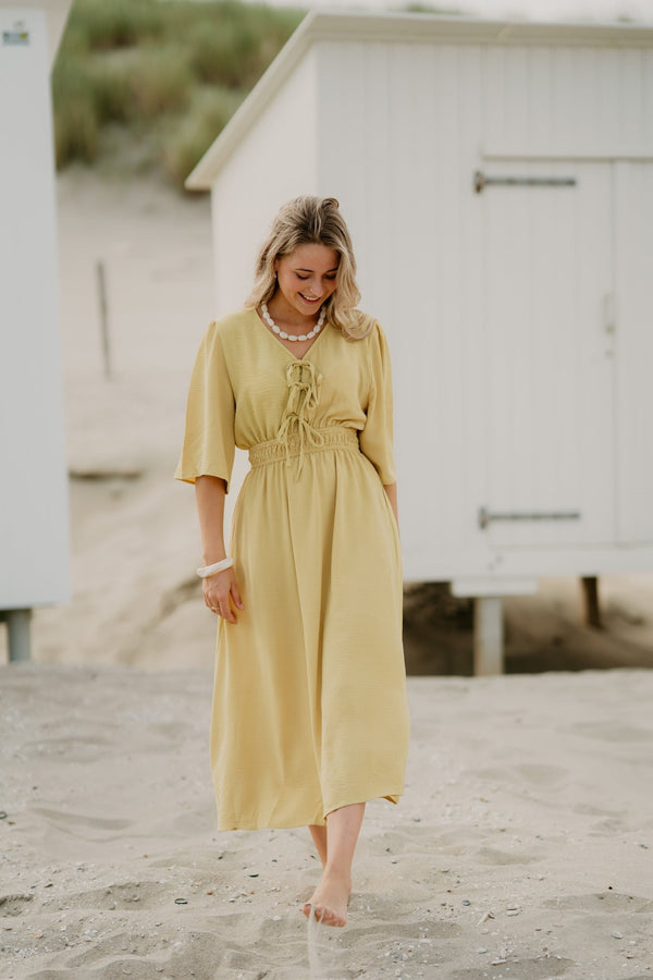 Warja Dress Green - Bij Keesje - Bij Keesje - Jurk