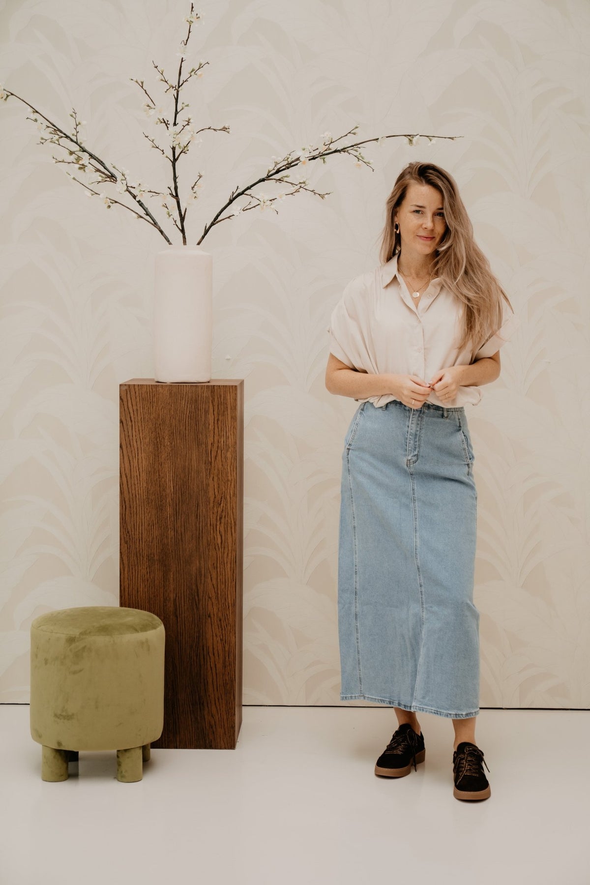 Wende Denim Skirt - Bij Keesje - Bij-Keesje - Rokken
