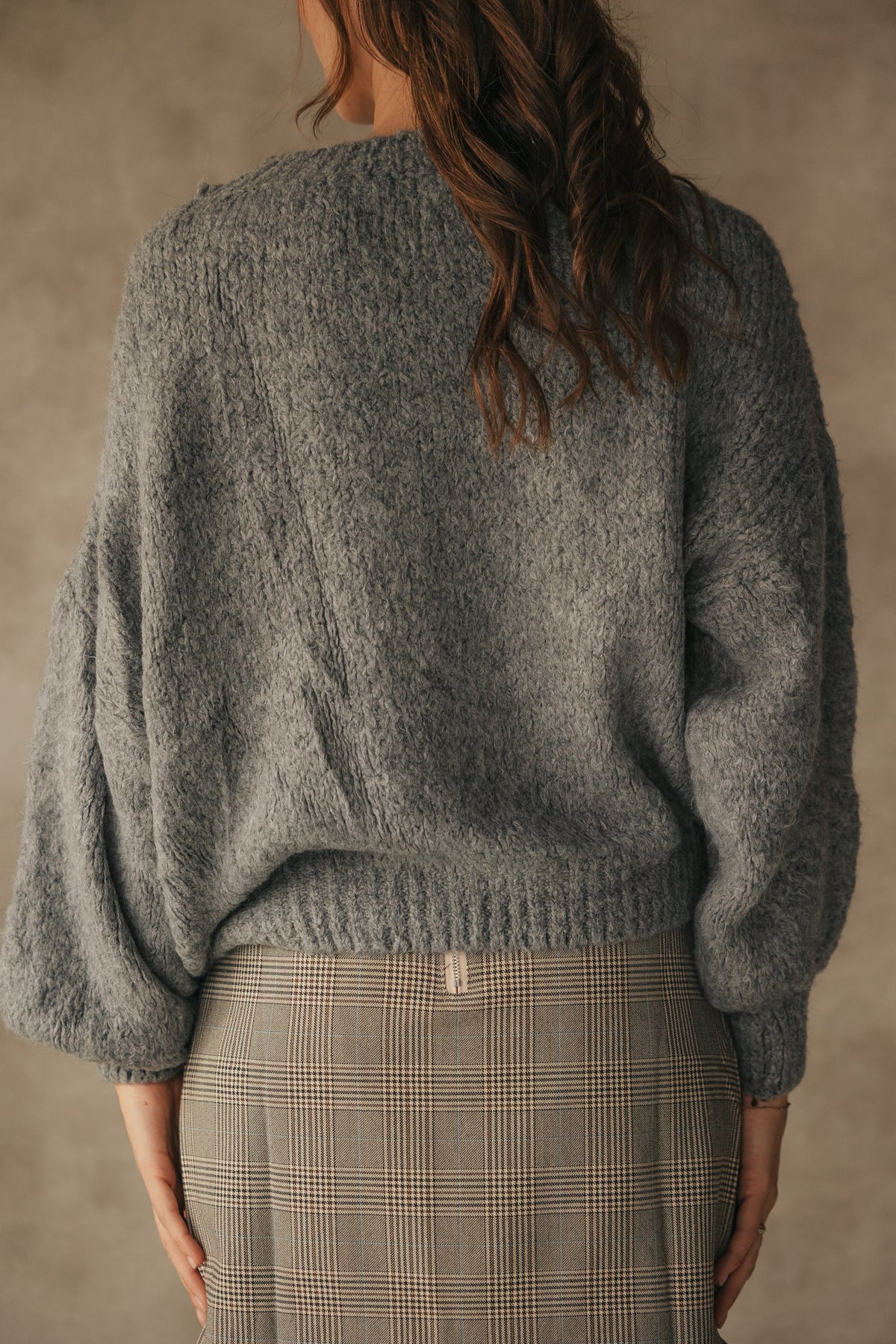Wendy sweater grey - Bij Keesje