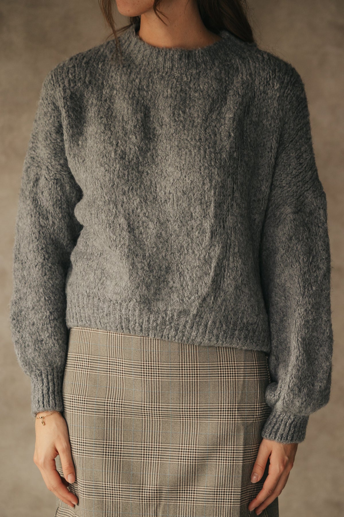Wendy sweater grey - Bij Keesje