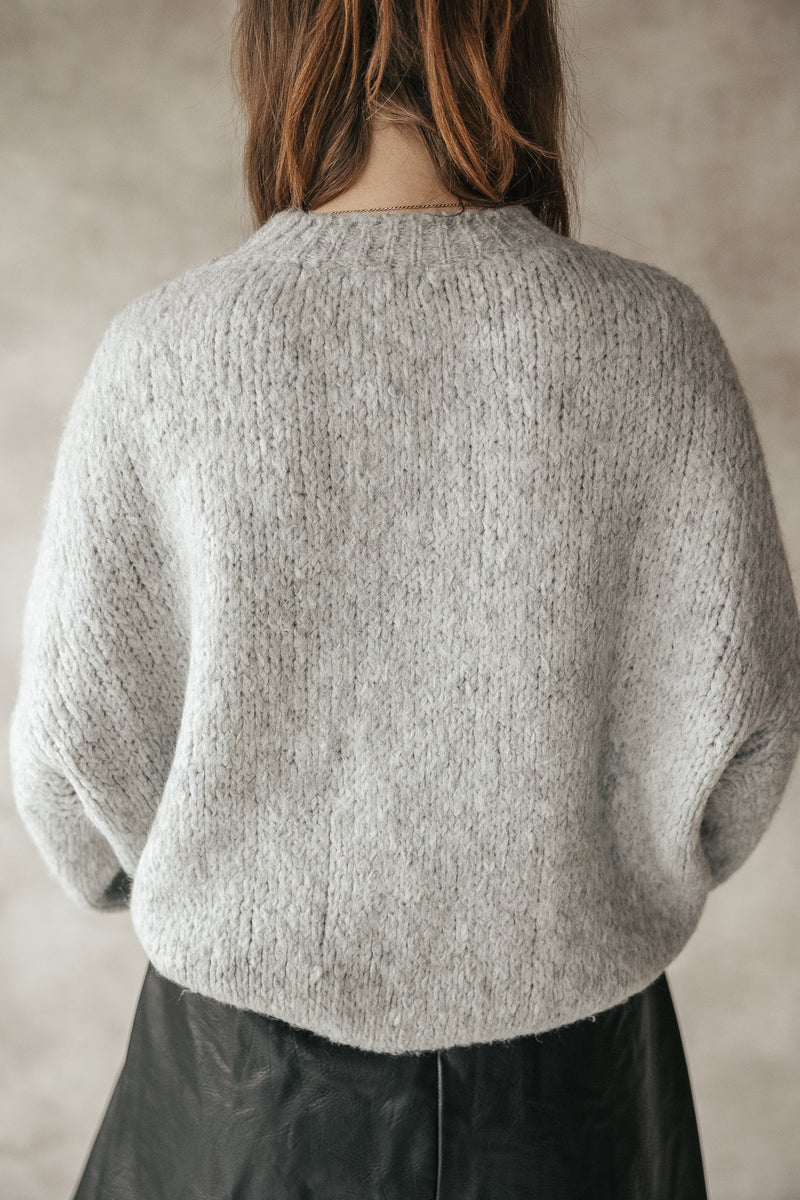 Wendy sweater light grey - Bij Keesje