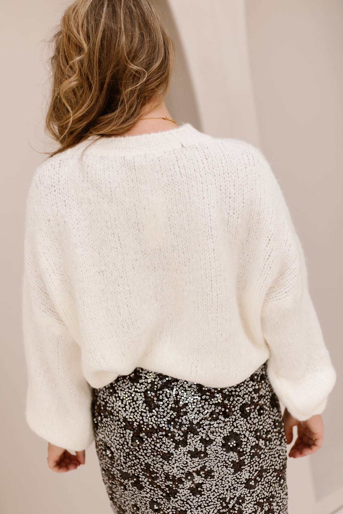 Wendy sweater offwhite - Bij Keesje - Bij Keesje - Trui