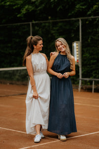 Wenly dress bow beige - Bij Keesje - Bij Keesje - Jurk