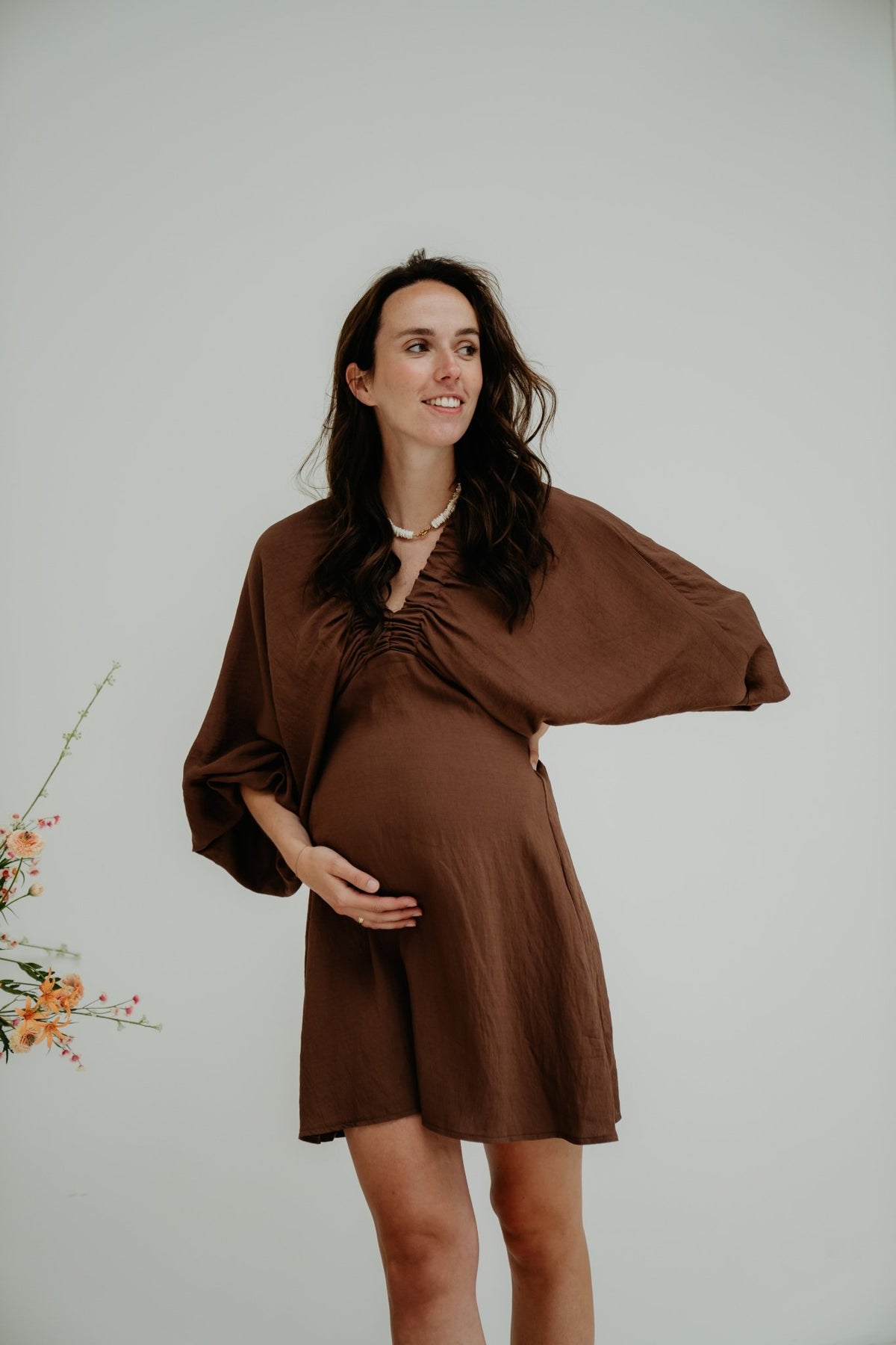 Wieneke Dress Brown - Bij Keesje - Bij Keesje - Jurk