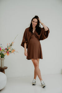 Wieneke Dress Brown - Bij Keesje - Bij Keesje - Jurk