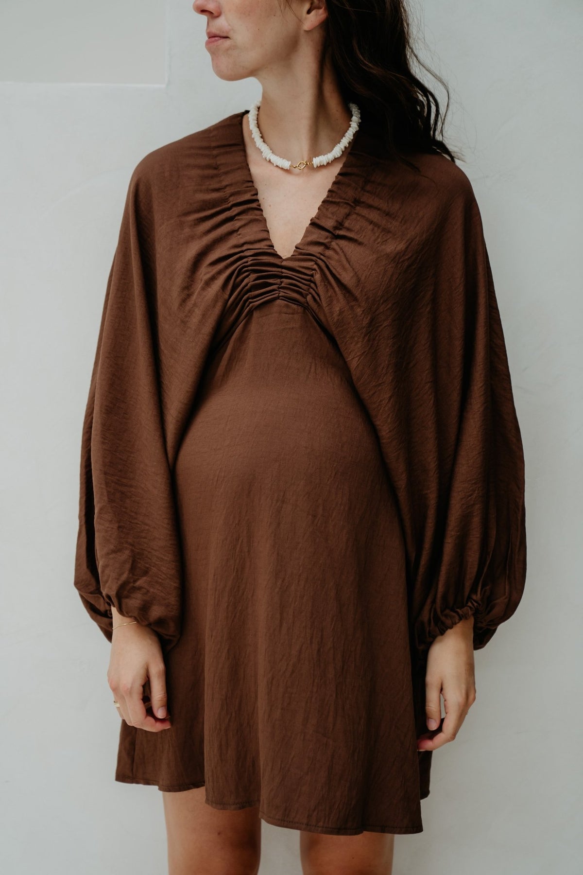 Wieneke Dress Brown - Bij Keesje - Bij Keesje - Jurk