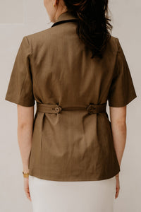 Wies blazer bruin - Bij Keesje - Bij Keesje - Blazer
