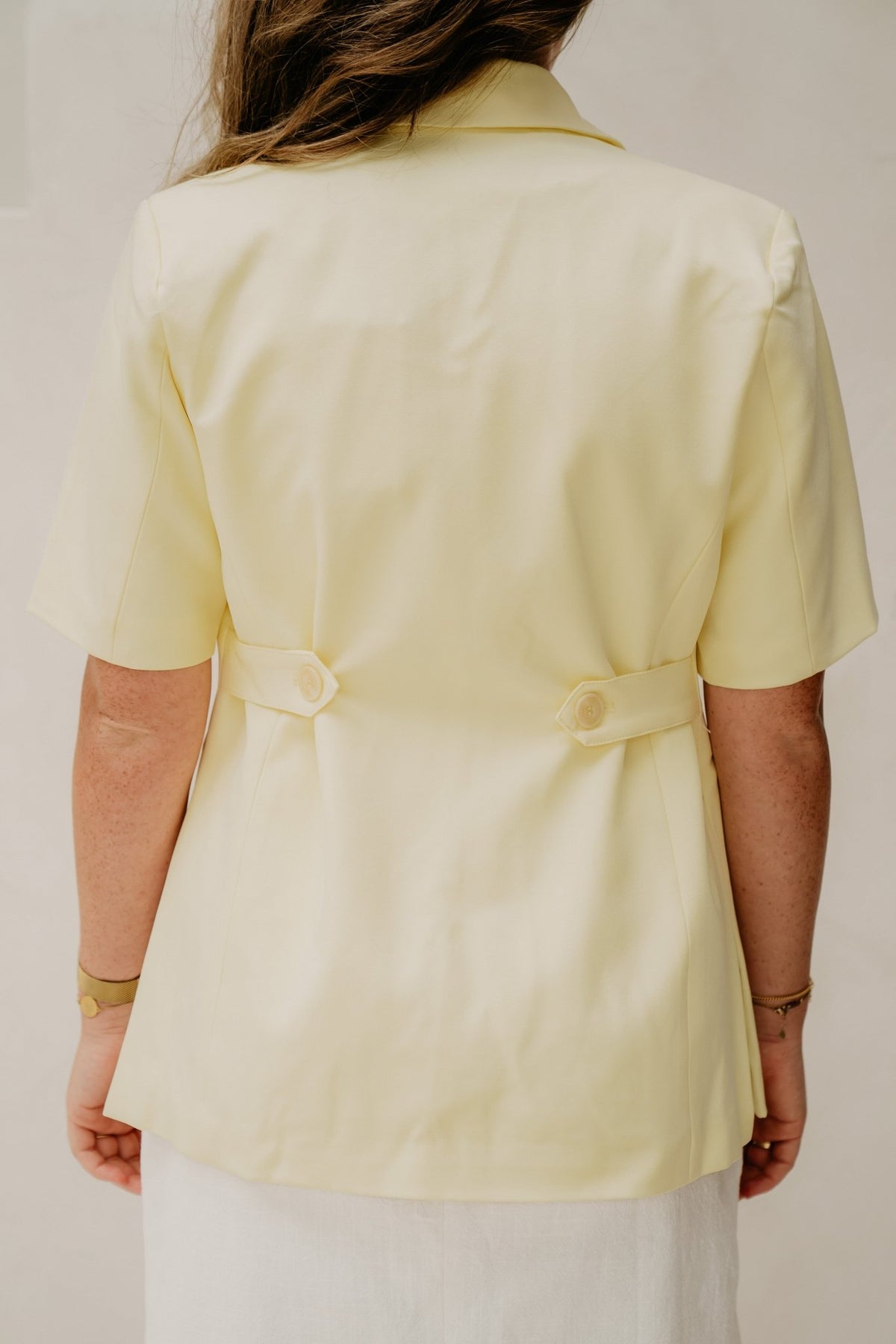 Wies blazer geel - Bij Keesje - Bij Keesje - Blazer