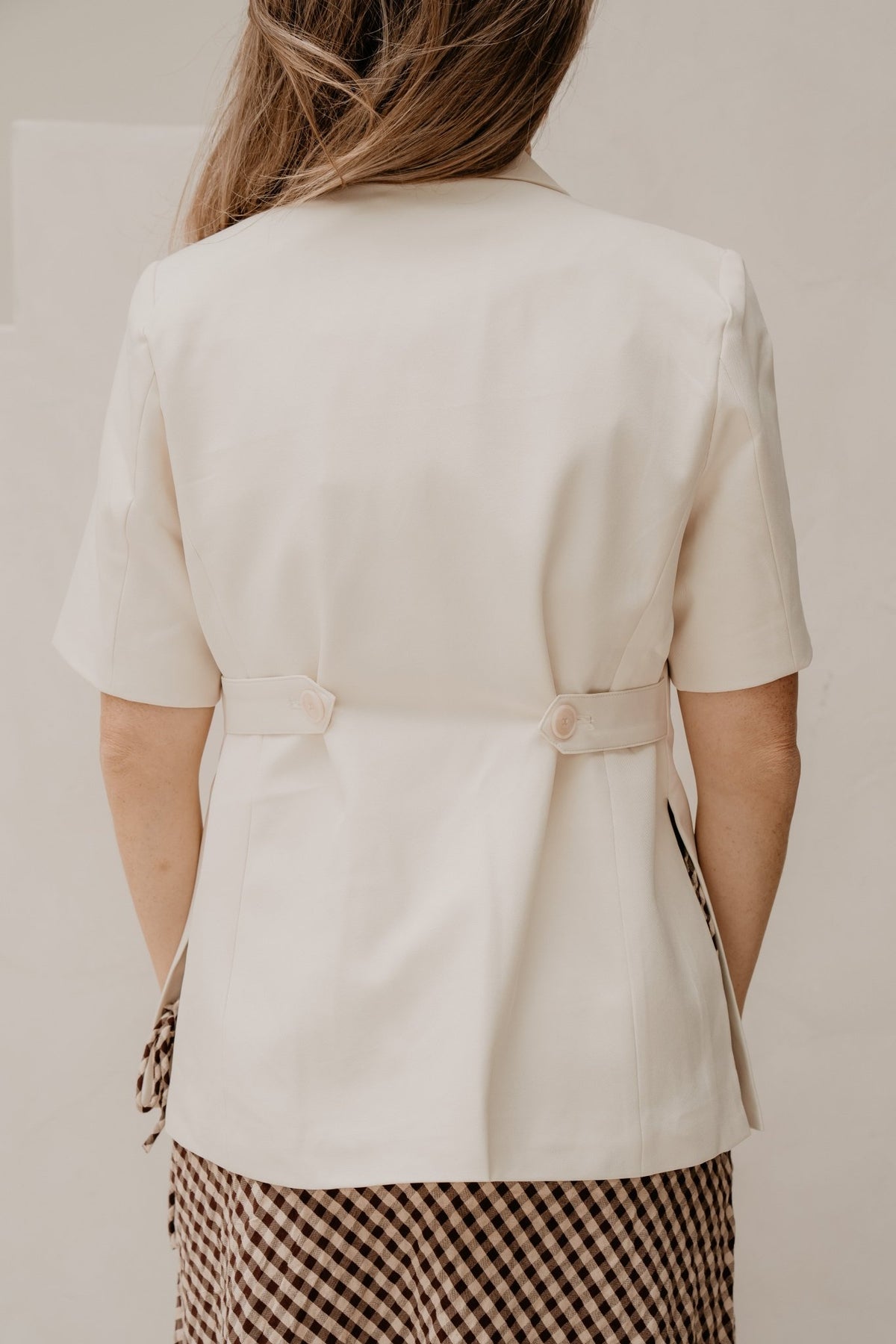 Wies blazer wit - Bij Keesje - Bij Keesje - Blazer