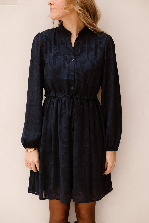 Wies dress darkblue - Bij Keesje - Bij Keesje