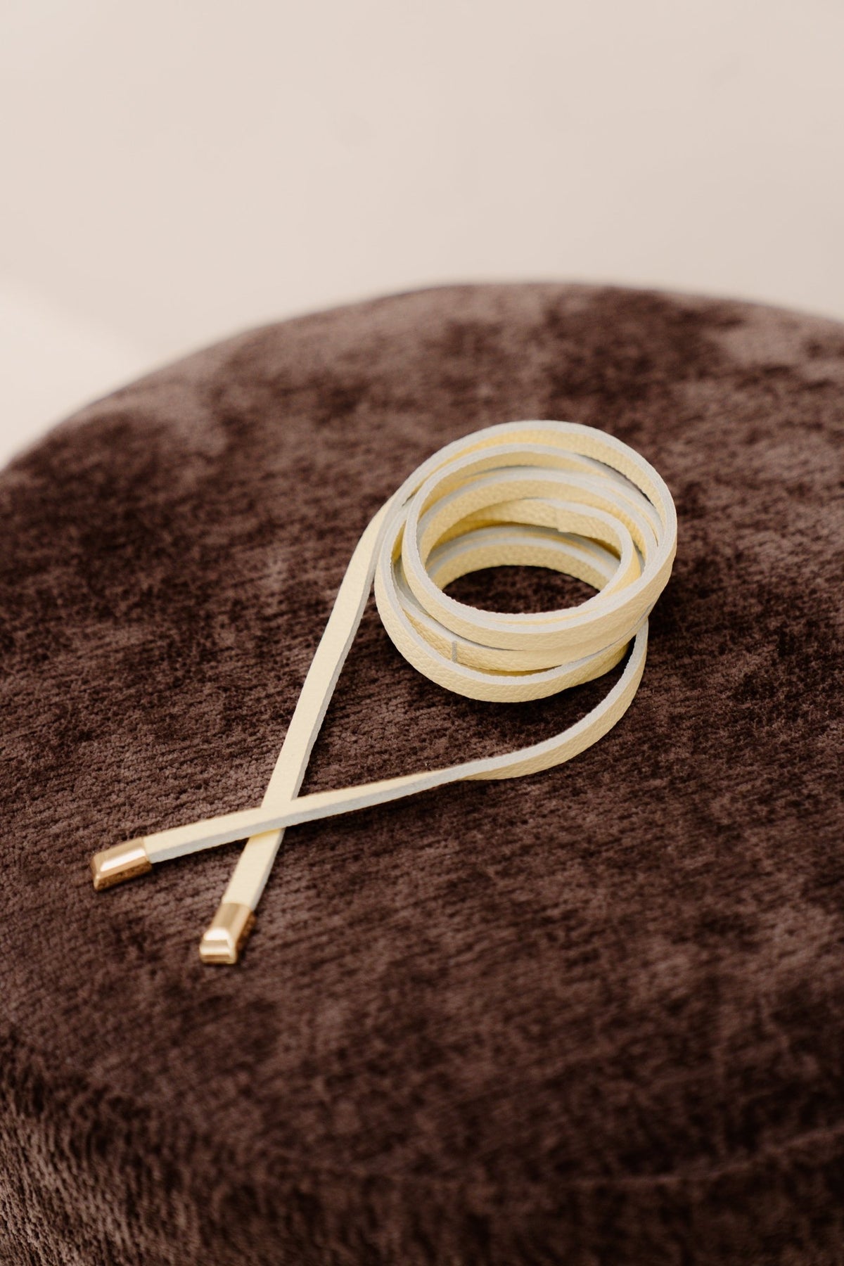 Wikkelriem butter yellow - Bij Keesje - Bij Keesje - 