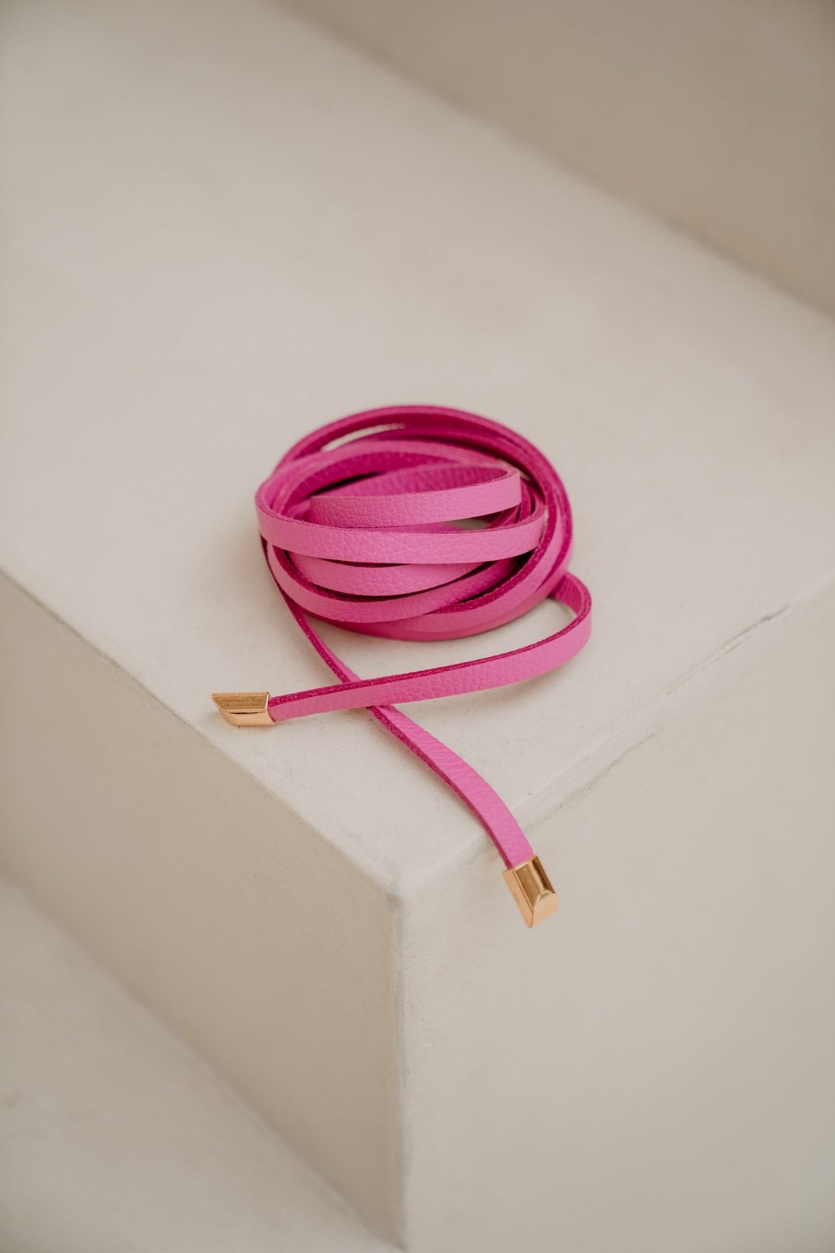 Wikkelriem magenta - Bij Keesje - Bij Keesje -