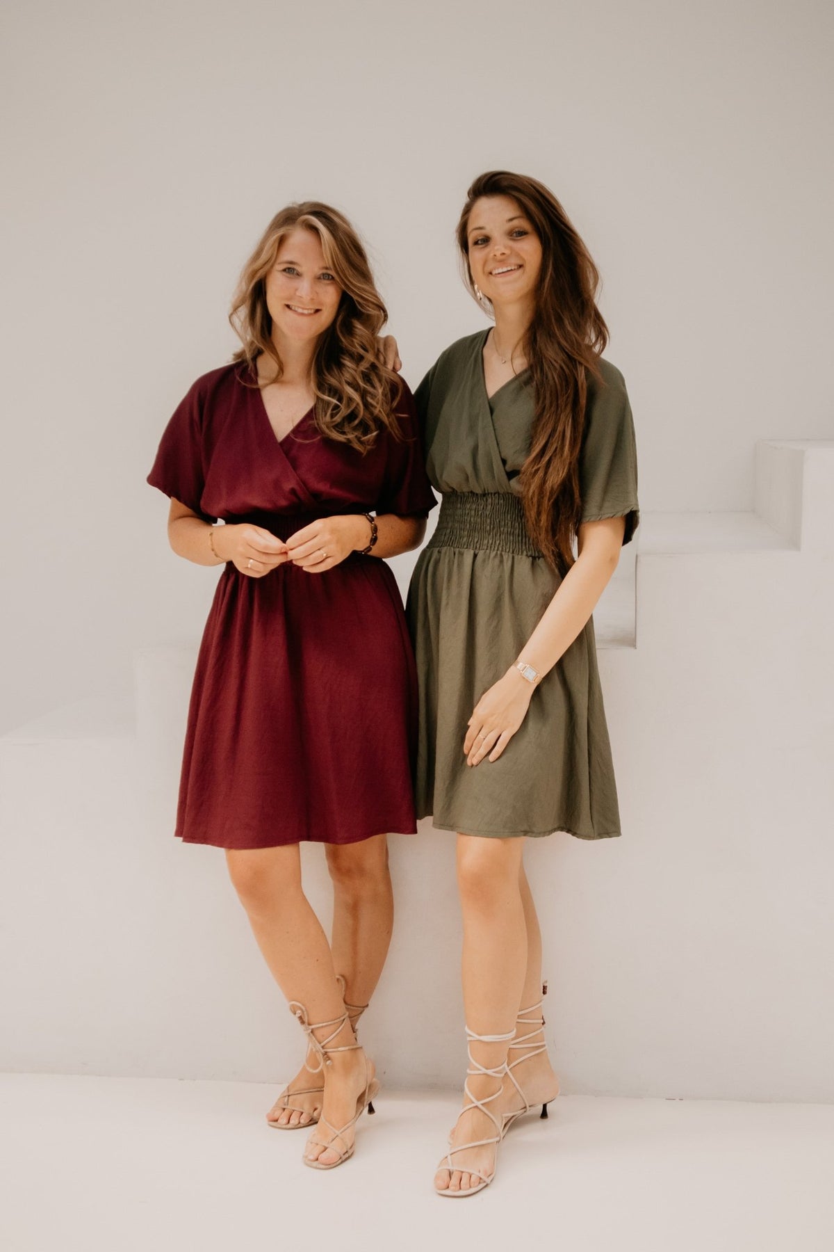Willianne dress bordeaux - Bij Keesje - Bij Keesje - jurk