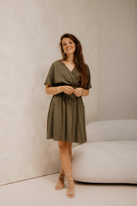 Willianne dress green - Bij Keesje - Bij Keesje - jurk
