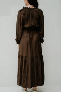 Willow Dress Brown - Bij Keesje - Bij Keesje - Jurk