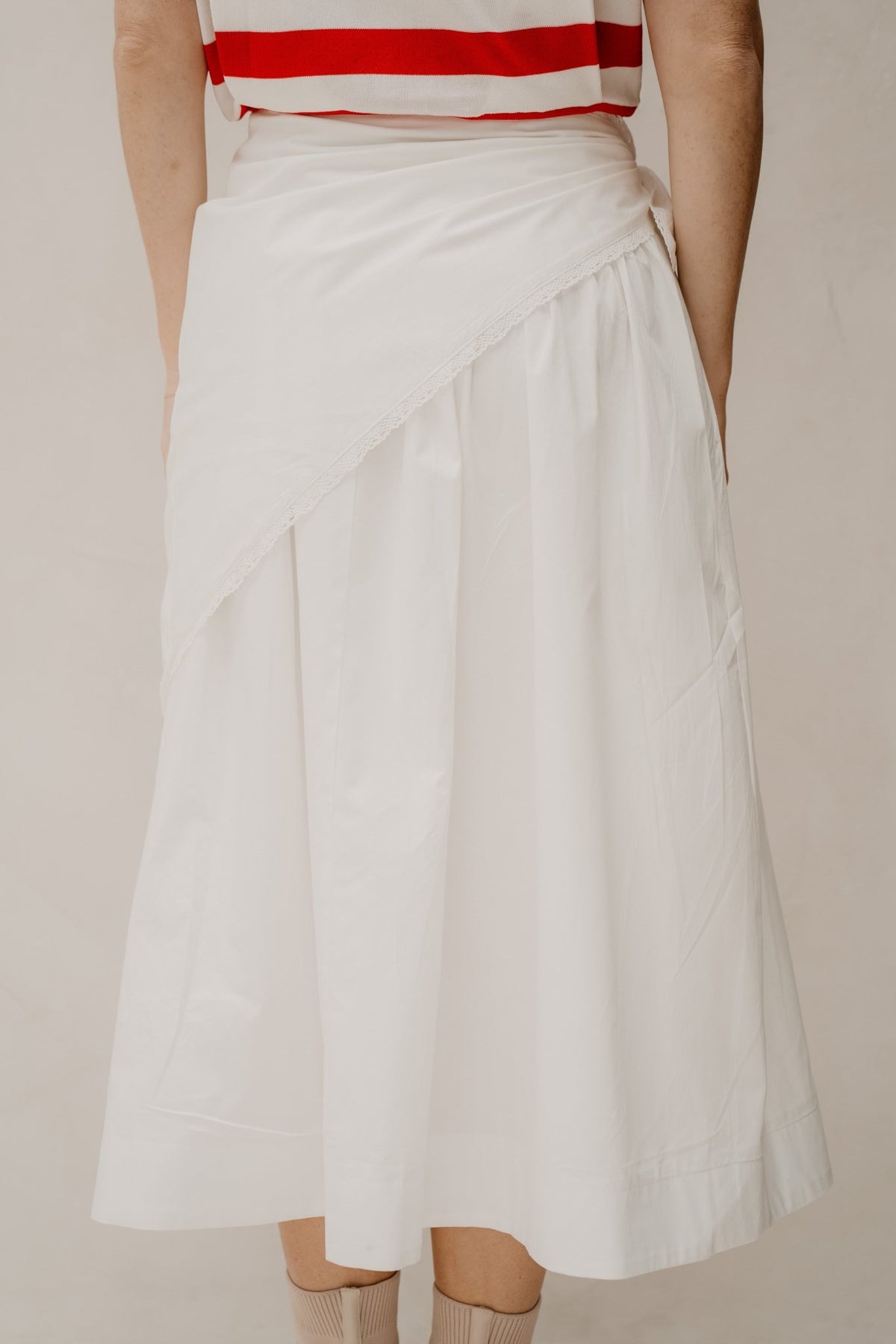 Wilma Skirt White - Bij Keesje - Bij Keesje - Rok