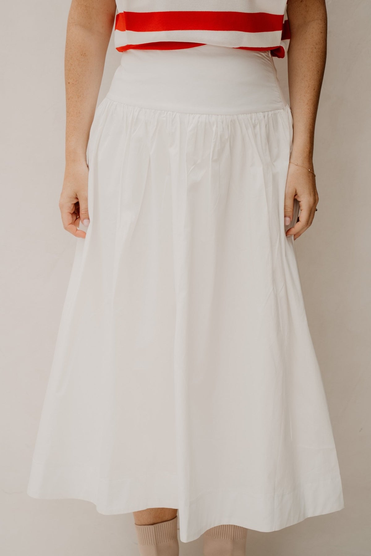 Wilma Skirt White - Bij Keesje - Bij Keesje - Rok