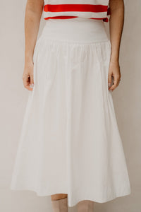 Wilma Skirt White - Bij Keesje - Bij Keesje - Rok