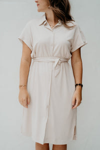 Winnie Dress Beige - Bij Keesje - Bij Keesje - Jurk