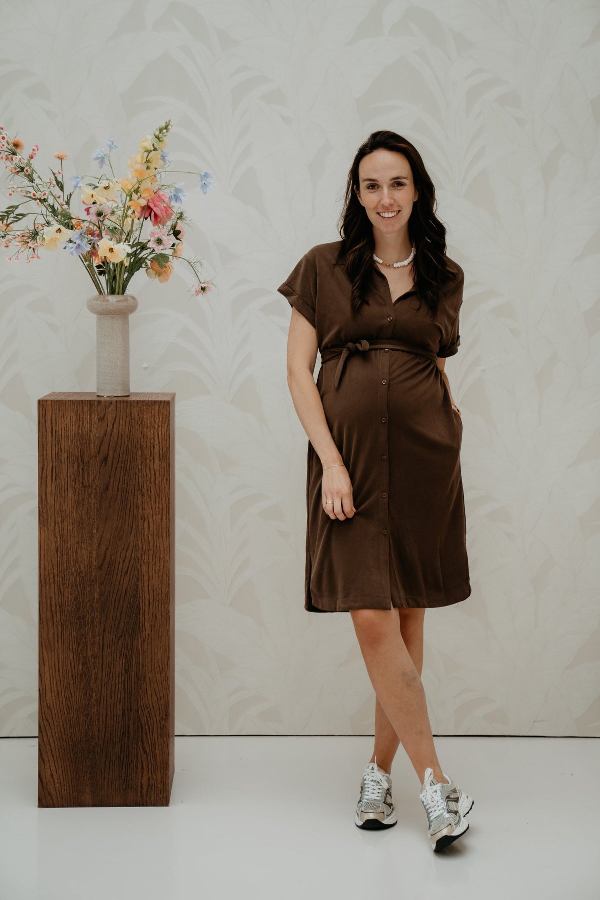 Winnie Dress Brown - Bij Keesje - Bij Keesje - Jurk
