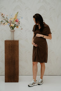 Winnie Dress Brown - Bij Keesje - Bij Keesje - Jurk