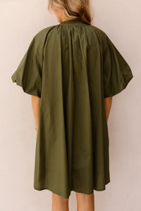 Xandra dress green - Bij Keesje - Bij Keesje - Jurk