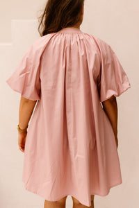 Xandra dress oudroze - Bij Keesje - Bij Keesje - Jurk