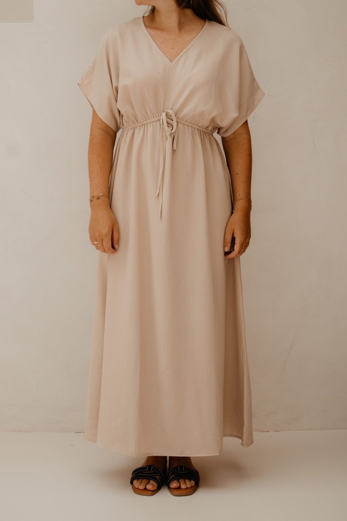 Xante Dress Beige - Bij Keesje - Bij Keesje - Jurk