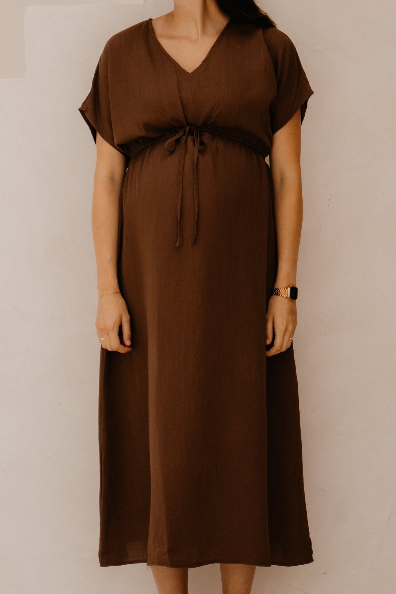 Xante Dress Brown - Bij Keesje - Bij Keesje - Jurk