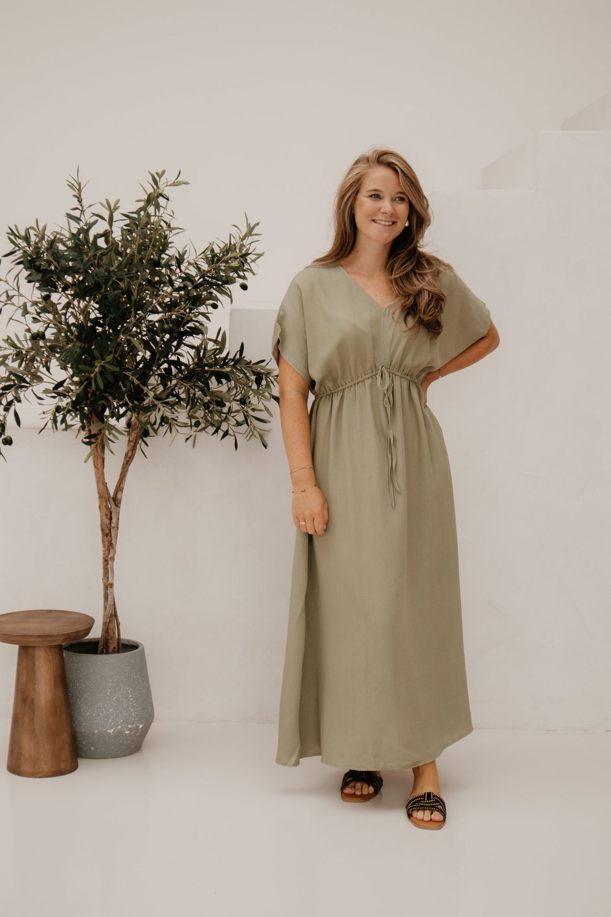Xante Dress Green - Bij Keesje - Bij Keesje - Jurk