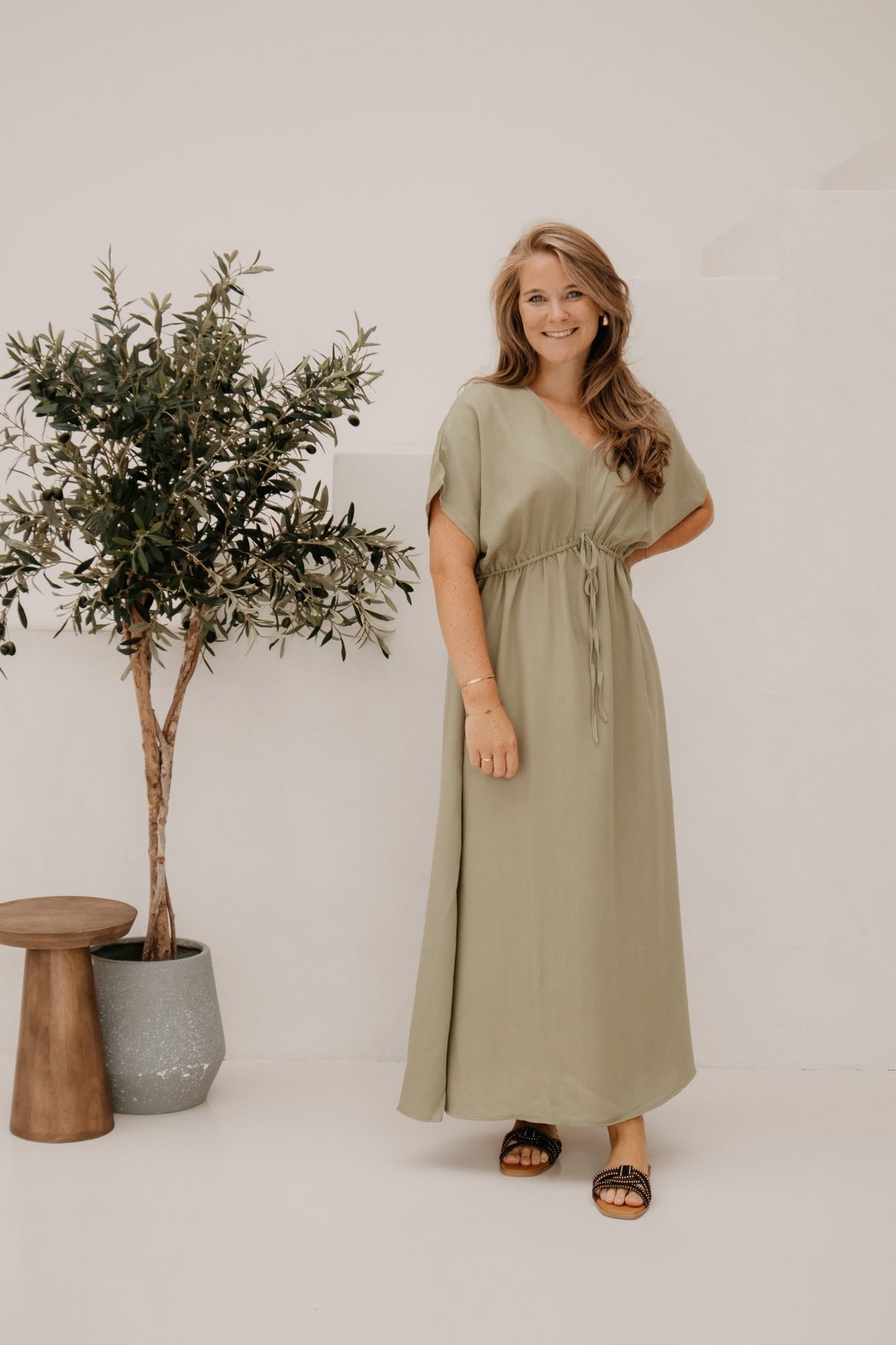 Xante Dress Green - Bij Keesje - Bij Keesje - Jurk