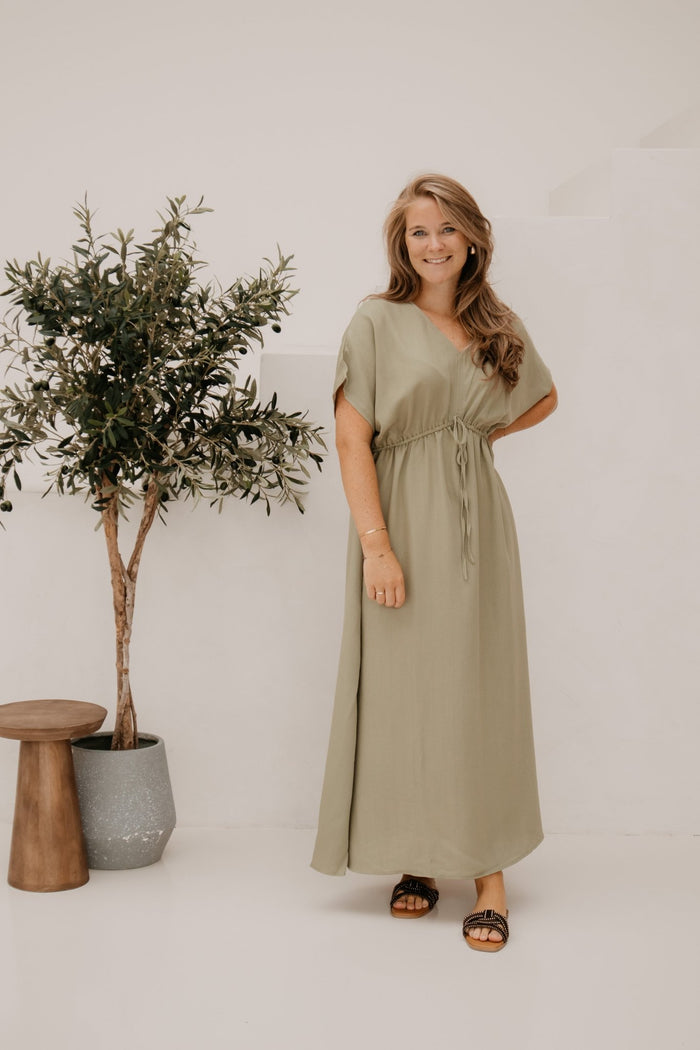 Xante Dress Green - Bij Keesje - Bij Keesje - Jurk