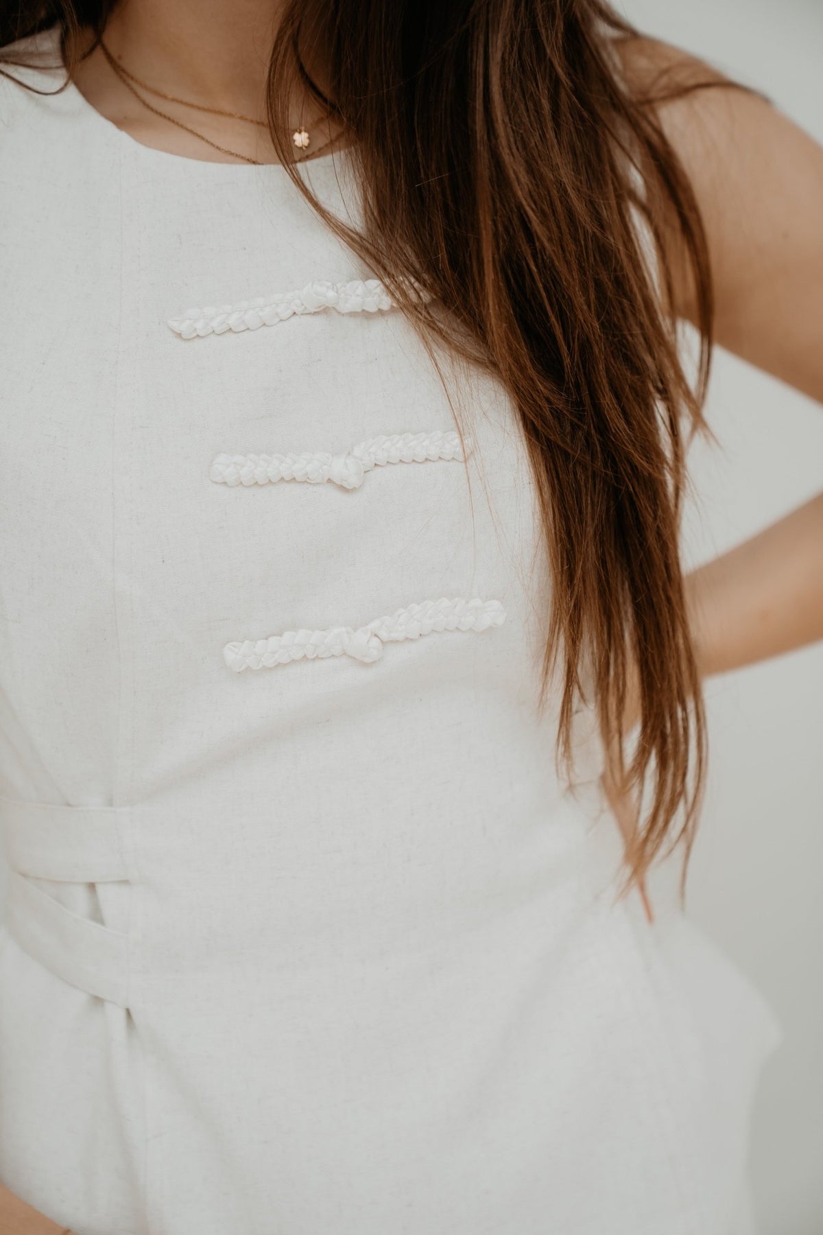 Yada gilet beige - Bij Keesje - Bij Keesje - Gilet