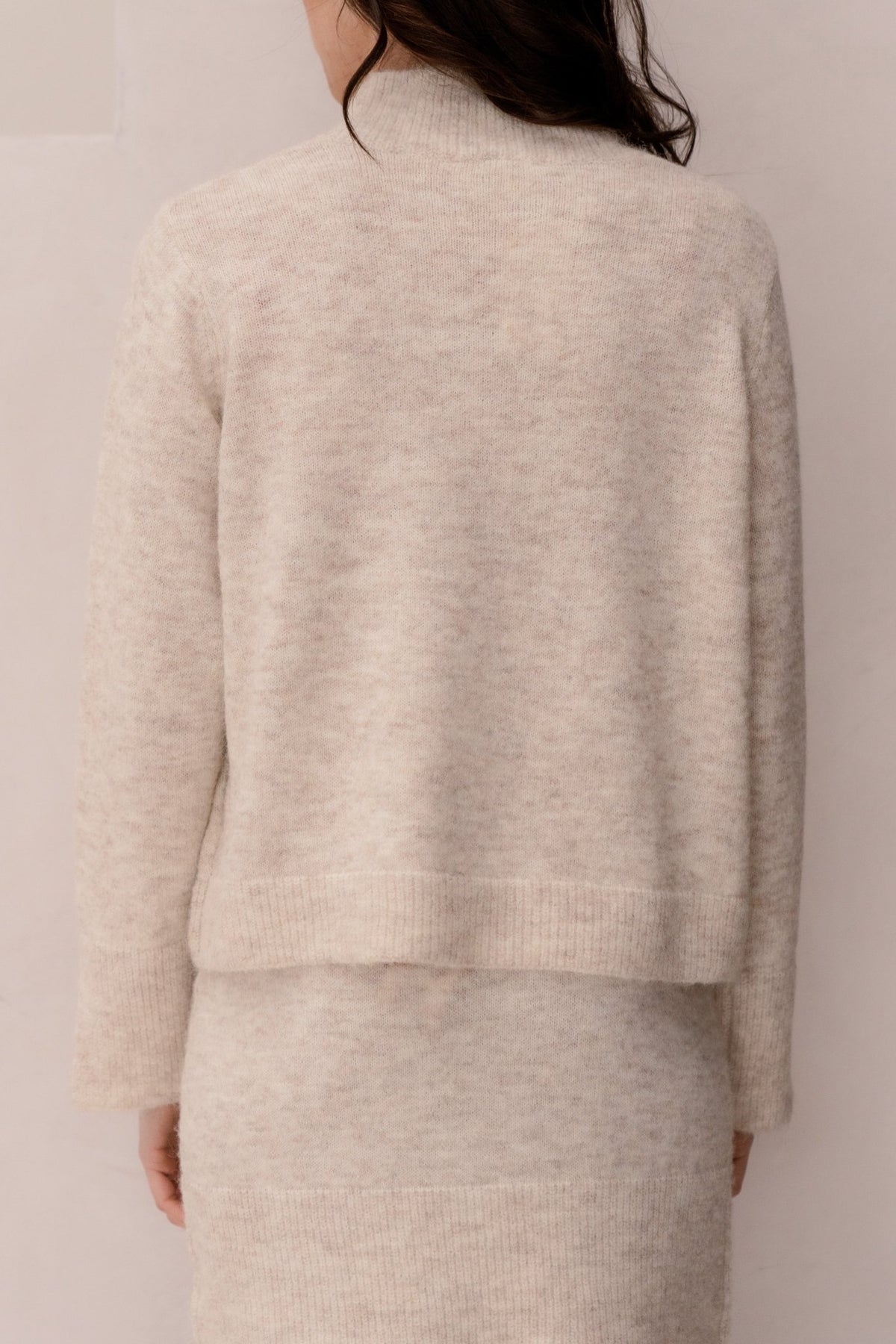 Yalou gebreide trui beige - Bij Keesje - Bij Keesje