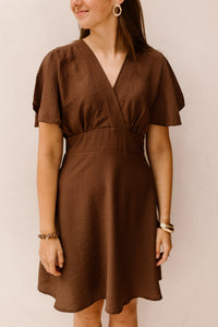 Yanoah Dress Brown - Bij Keesje - Bij Keesje - Jurk