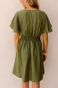 Yanoah Dress Green - Bij Keesje - Bij Keesje - Jurk