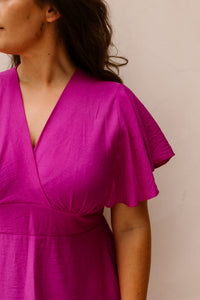 Yanoah Dress Magenta - Bij Keesje - Bij Keesje - Jurk