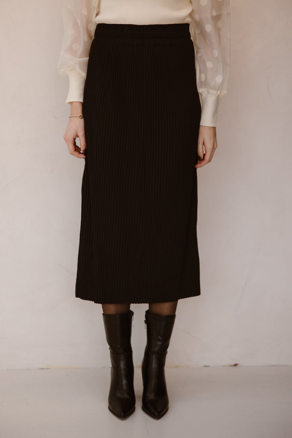 Yasalisa long skirt black - Bij Keesje - Y.A.S