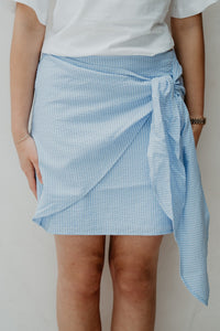 Yasannalea skirt blue/melange - Bij Keesje - Y.A.S - Rok