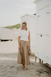 Yascamia Hw Long Skirt Camel - Bij Keesje - Y.A.S - Rok