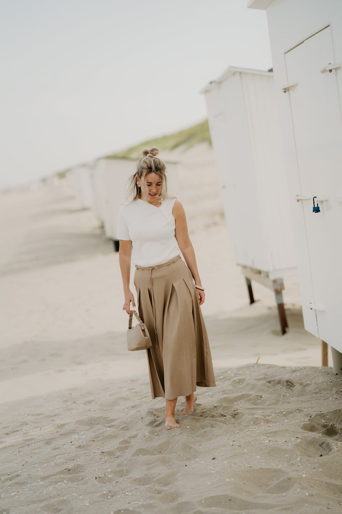 Yascamia Hw Long Skirt Camel - Bij Keesje - Y.A.S - Rok
